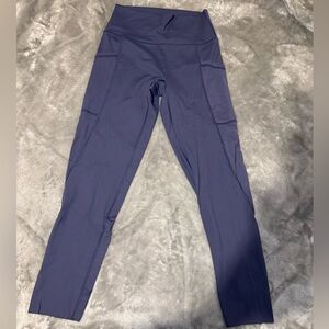 Aerie Deep Blue High-Rise Leggings